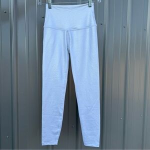 beyond yoga sparkly leggings in white